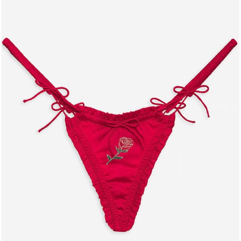 FOR LOVE & LEMONS EVERYDAY THONG PANTY (ROSEBUD.)